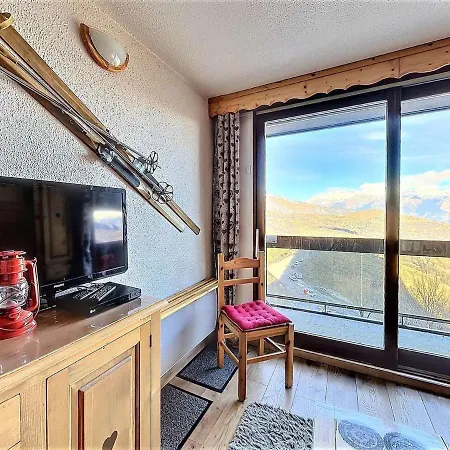 Studio Confortable Skis Aux Pieds Avec Balcon - Fr-1-267-245